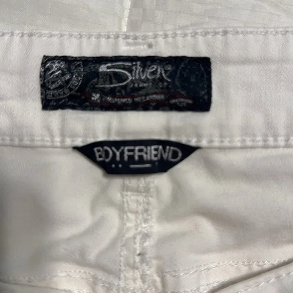 Silver boyfriend jeans sz 18 - Picture 4 of 6